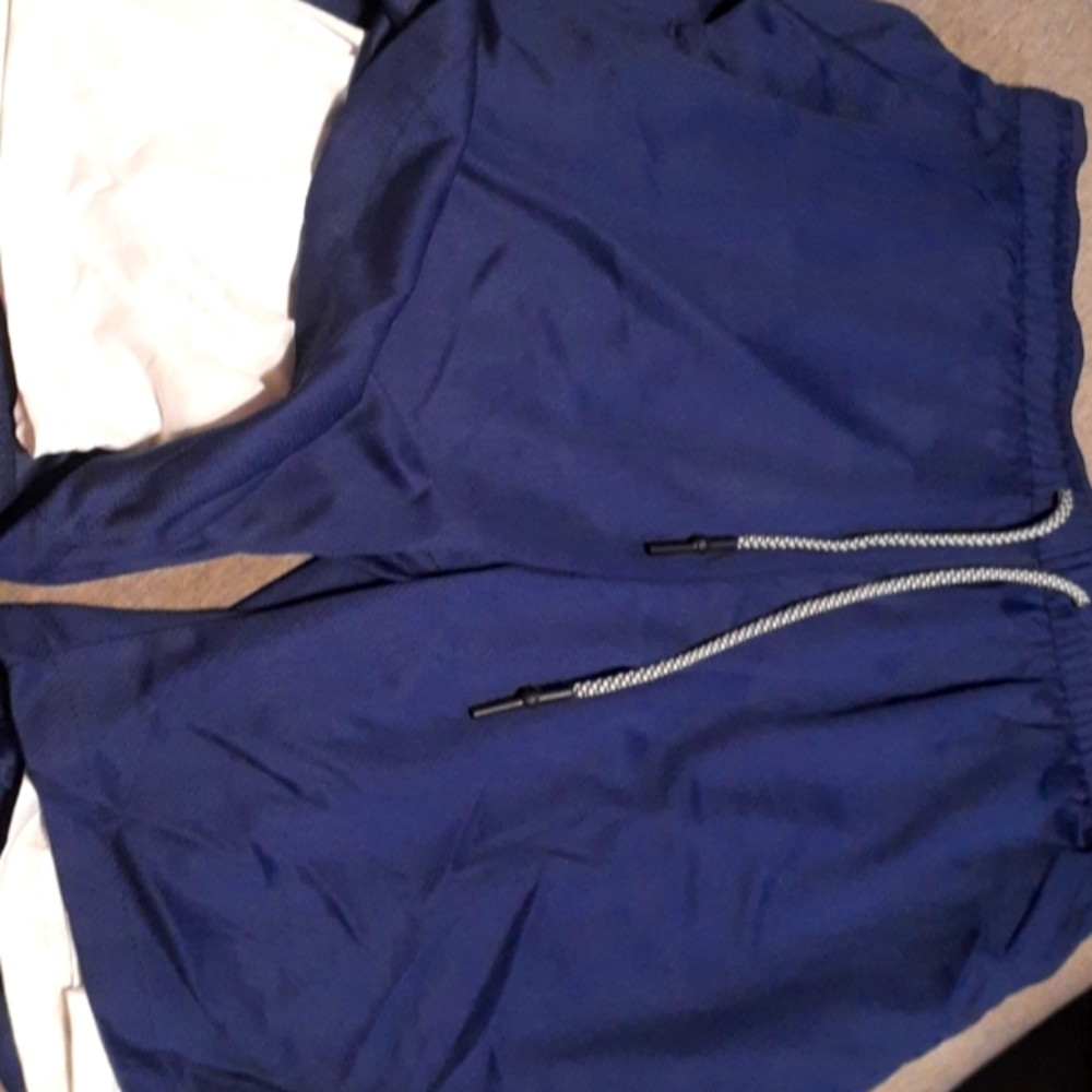 2 in 1 Athletic Shorts - Navy XL